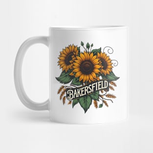 Bakersfield Sunflower Mug